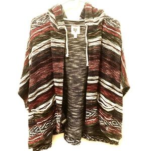 Billabong Hooded Short Sleeve Cardigan